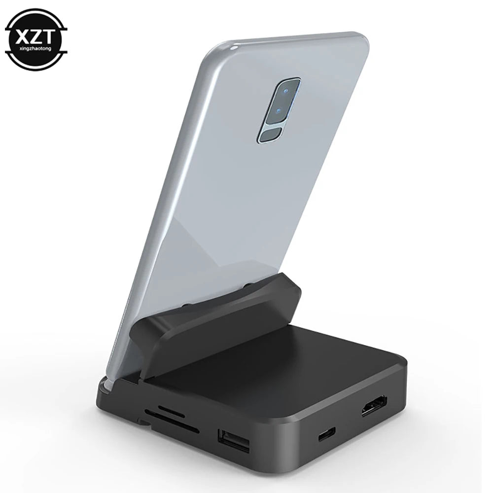7 in 1 Type C USB Hub Phone Chargeing Docking Station Dex Pad USB C to Hdmi-Compatible Power Charger for Macbook Samsung S20