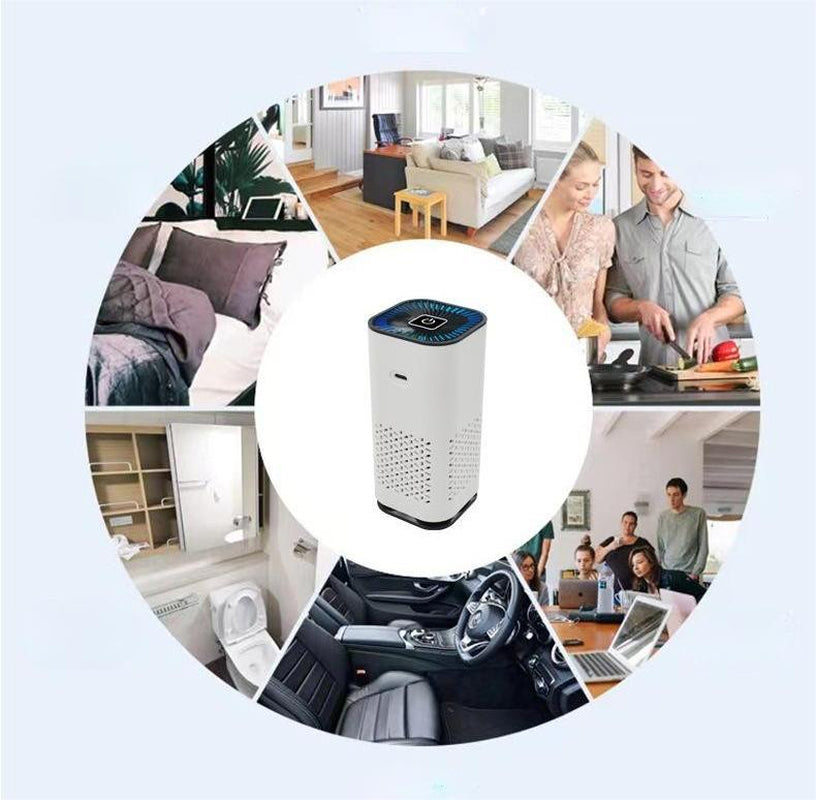 Transform Your Space with the Portable Car Air Purifier - Negative Ion Generator for Fresh, Clean Air Anywhere!