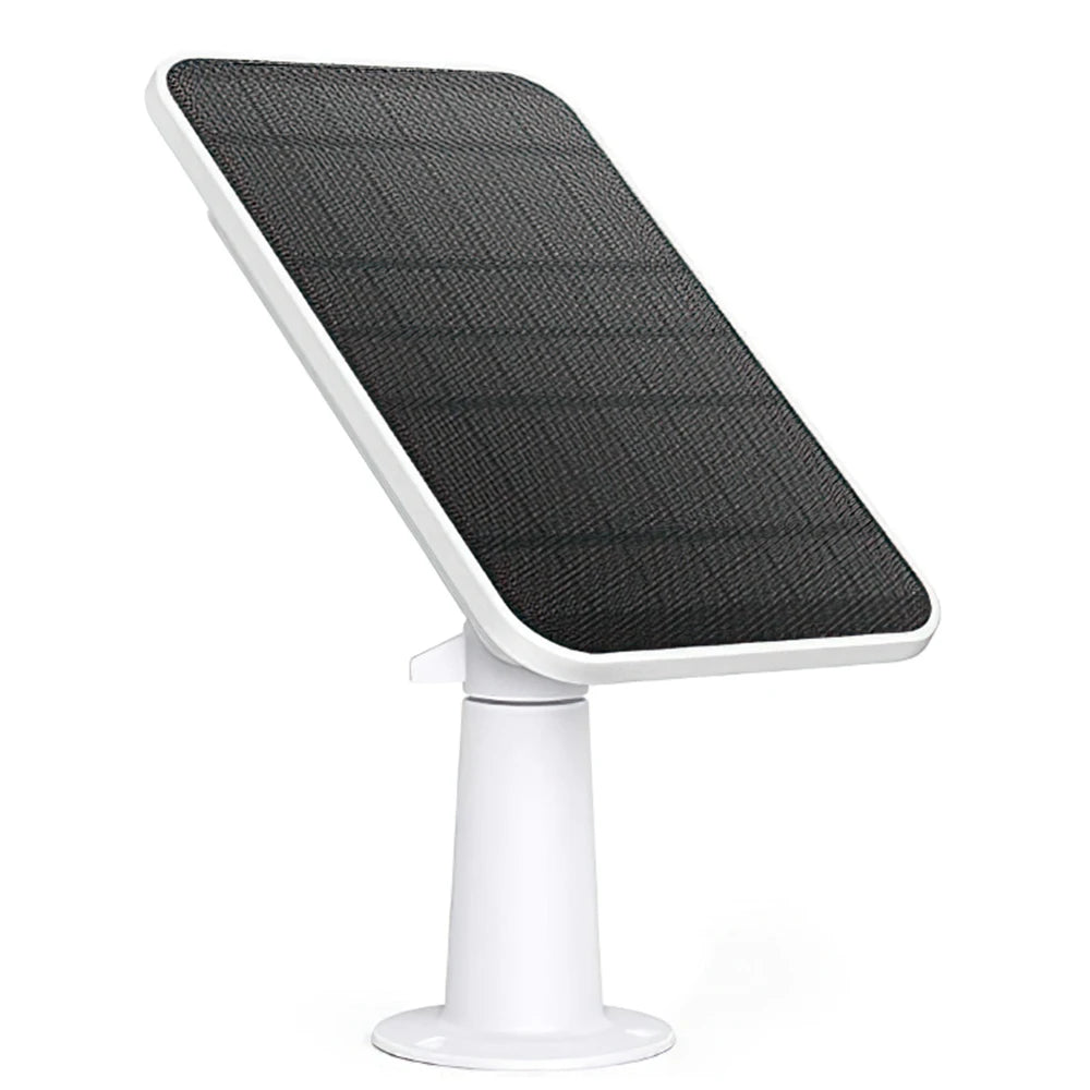 4W Solar Panel for Eufy Eufycam Cam 2/2C/2C Pro/E/2 Pro Cam Weatherproof Wall Mount Rotatable Brackets with 9.8Ft Power Cable