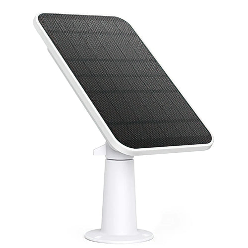 4W Solar Panel for Eufy Eufycam Cam 2/2C/2C Pro/E/2 Pro Cam Weatherproof Wall Mount Rotatable Brackets with 9.8Ft Power Cable