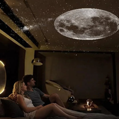 Mini Galaxy Star Projector Two in One Night Light Home Background Atmosphere Light Bedroom Car Decoration Children'S Gift
