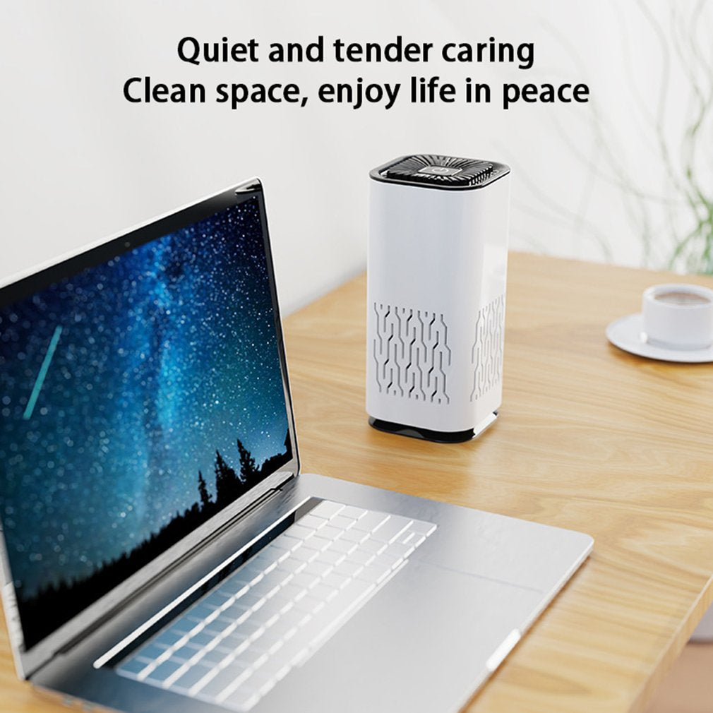 Transform Your Space with the Portable Car Air Purifier - Negative Ion Generator for Fresh, Clean Air Anywhere!