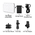 Selfie Light 60 LED 2200Mah Cell Phone Fill Light 7 Modes 10-Level Brightness Portable Clip on Light for Camera /Tablet/Laptop