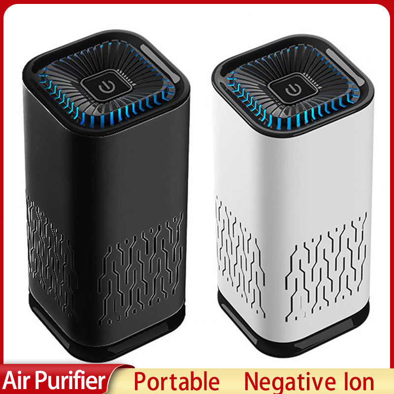 Transform Your Space with the Portable Car Air Purifier - Negative Ion Generator for Fresh, Clean Air Anywhere!