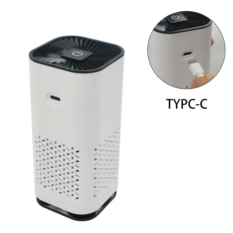 Transform Your Space with the Portable Car Air Purifier - Negative Ion Generator for Fresh, Clean Air Anywhere!