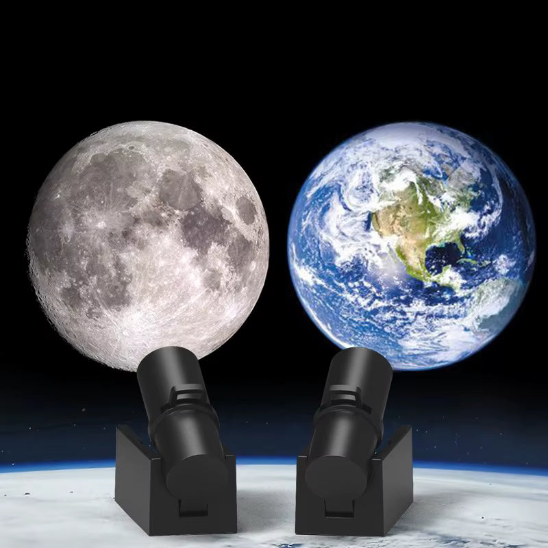 Moon & Earth Projector Lamp – Create Your Own Galaxy at Home - Caligula sphere