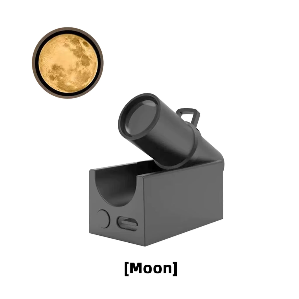 Moon & Earth Projector Lamp – Create Your Own Galaxy at Home - Caligula sphere
