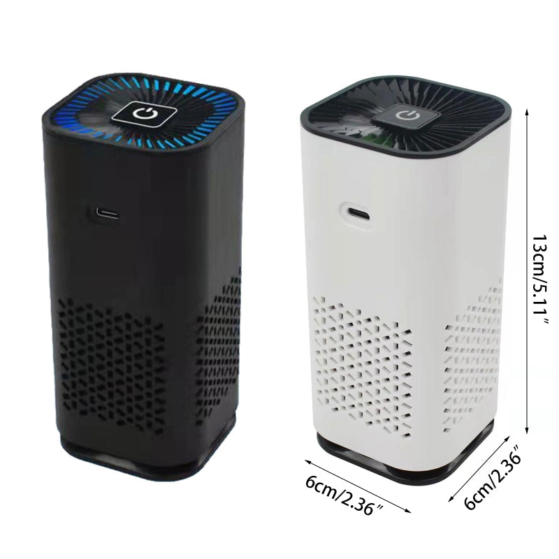 Transform Your Space with the Portable Car Air Purifier - Negative Ion Generator for Fresh, Clean Air Anywhere!