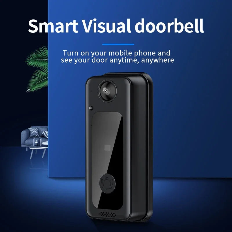 Tuya Wifi Doorbell Camera Wireless Visual Doorbell Smart Home HD Outdoor Phone Camera Security Video Intercom Night Vision