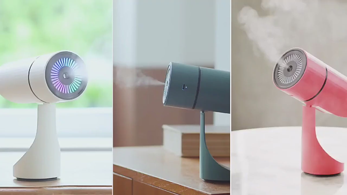 260ML USB Aromatherapy Humidifier: Wireless Diffuser for Relaxation & Comfort